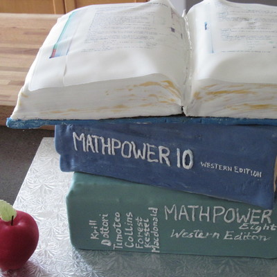 Math Teacher Retirement Cake