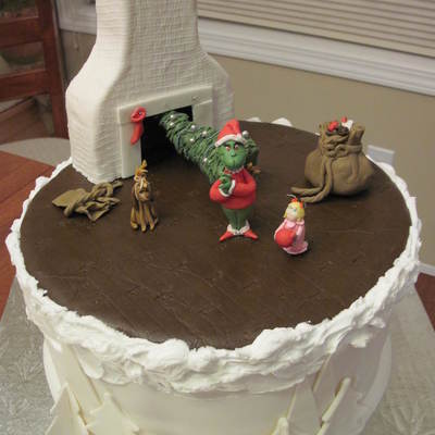 The Grinch Stole Xmas Cake