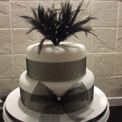 Two Tier Birthday Cake For My Daughter's Friend