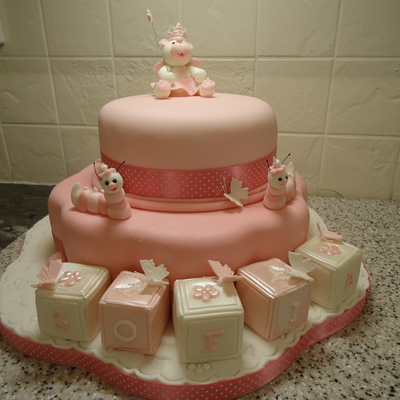 Pink And Princessy Cake!
