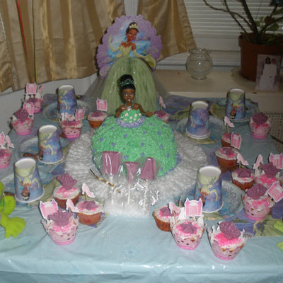Princess And The Frog Bday Cake