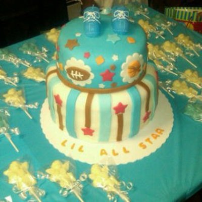 All Star Birthday Cake