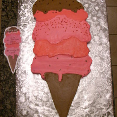 Ice Cream Cone Cake