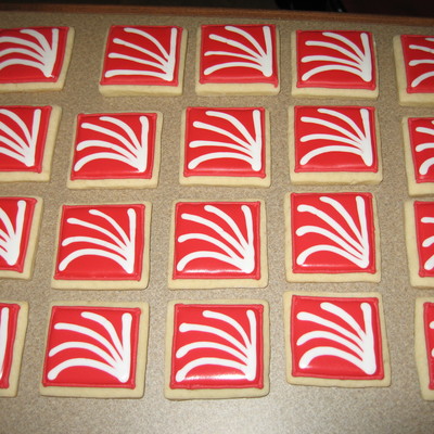 Company Logo Cookies