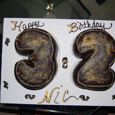 32 Birthday Cake