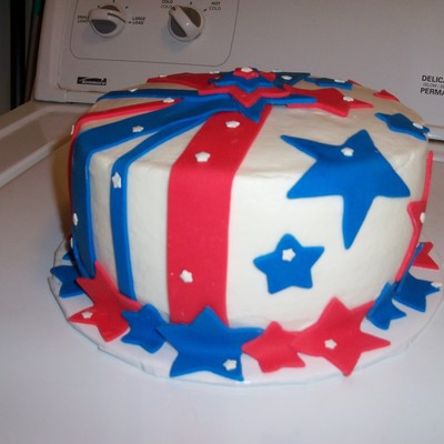 Fun 4Th Of July Cake