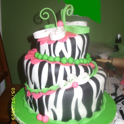 Zebra Stripes Girlie