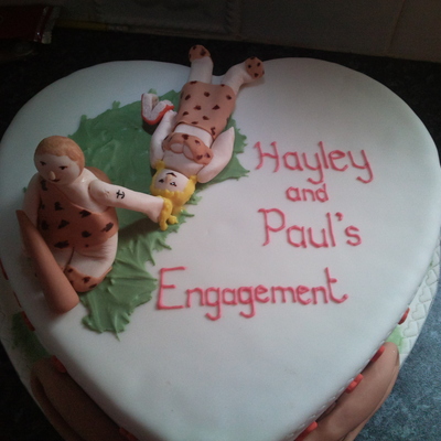 Engagement Caveman, Cavewoman