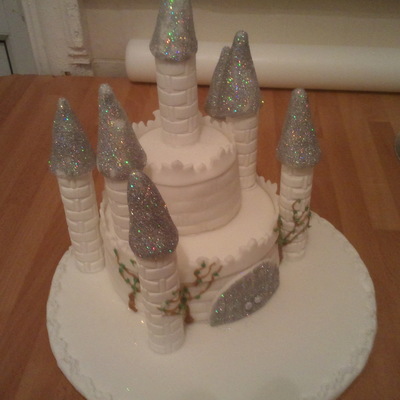 Castle Christmas Cake