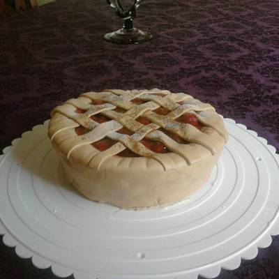 Cherry Pie Cake