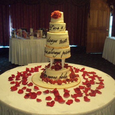 My First (And Last) Wedding Cake
