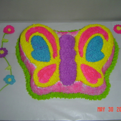 Butterfly Cake For First Birthday!