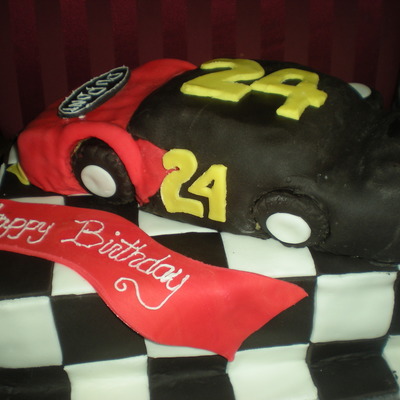 Jeff Gordon Birthday Cake