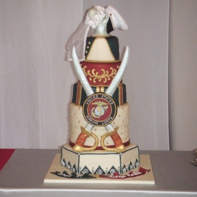 Marine/nurse Wedding