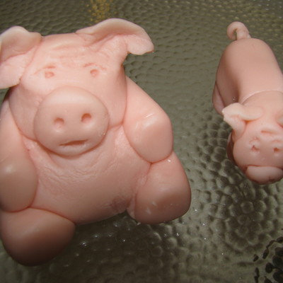 Mm Fondant Pigs