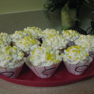 Popcorn Cupcakes