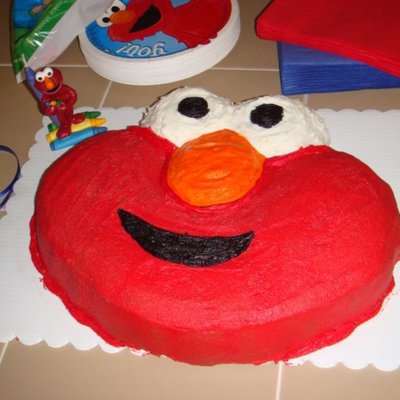 Elmo Cake