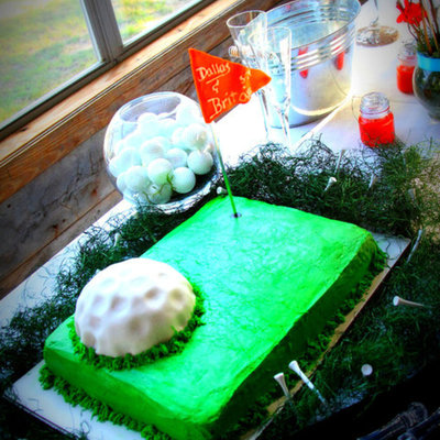 Golf Grooms Cake