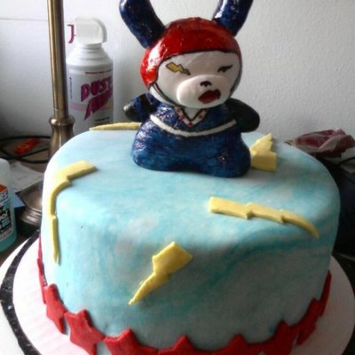 Thunder Bunny Dunny Birthday Cake