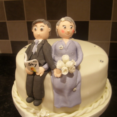 Last Minute Wedding Cake