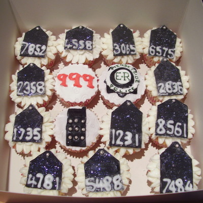 Police Cupcakes