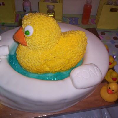 Duck In Tub