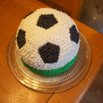 Soccer Ball Cake