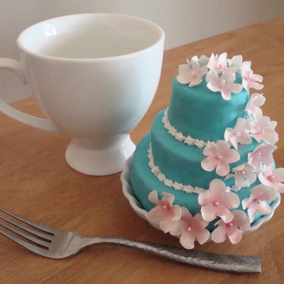 Tiny Tiered Cake