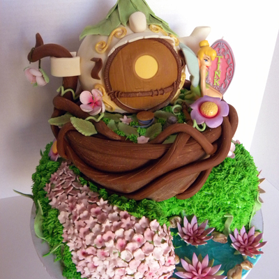Tinkerbell Cake