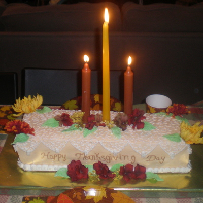 Thanksgiving Cake