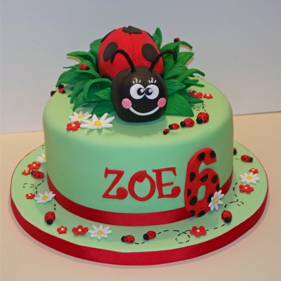 Ladybug Cake