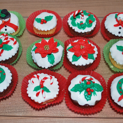 Christmas Cupcakes