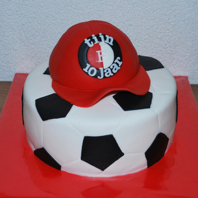 Feyenoord Soccer Cake