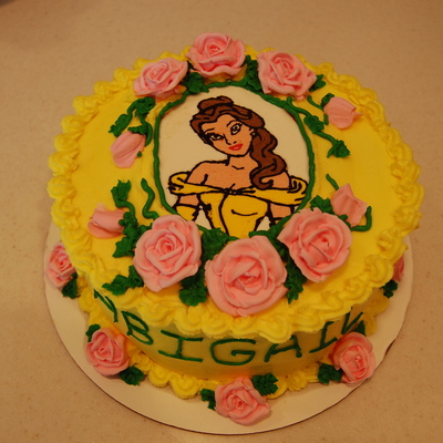 Princess Belle Cake