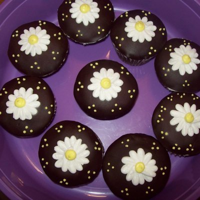 Daisy Cupcakes