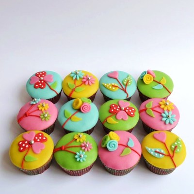 Colourful Cupcakes!