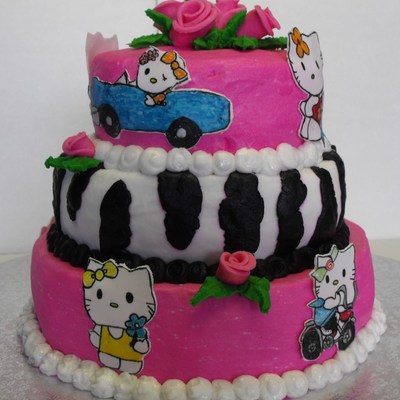 Hello Kitty Cake