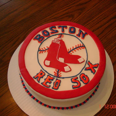 Red Sox Cake