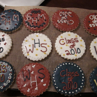 High School Graduation Cookies