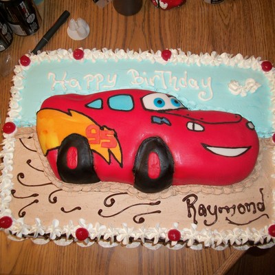 Cars Birthday Cake