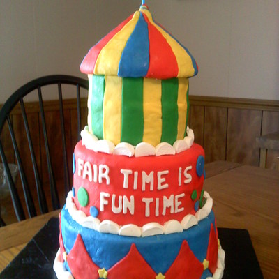 Fair Theme Cake