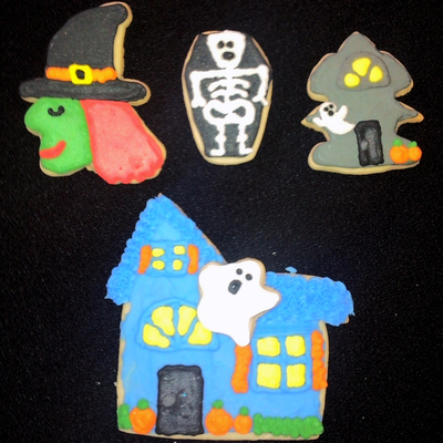 More Halloween Cookies