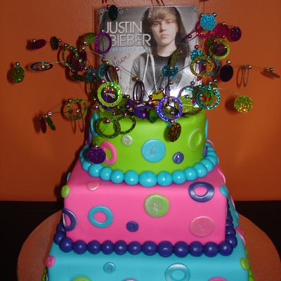 Justin Bieber Cake