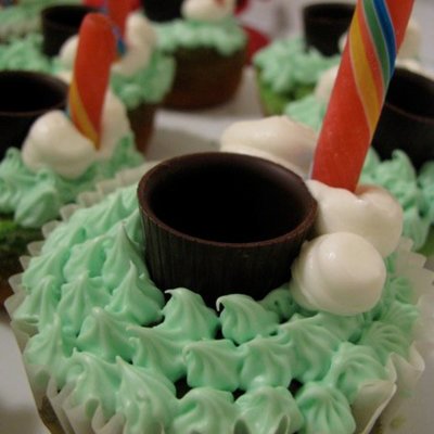 Pot 'o Gold Cupcakes