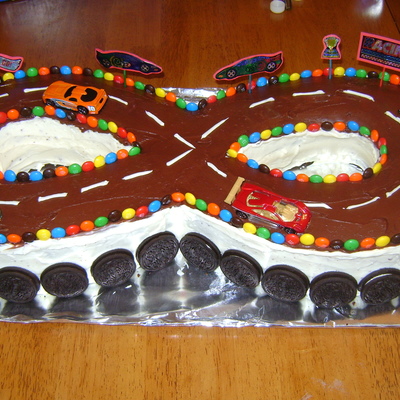 Race Car Cake