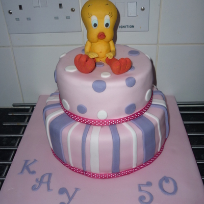 Tweety Pie Cake