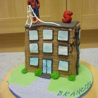 Spiderman Cake