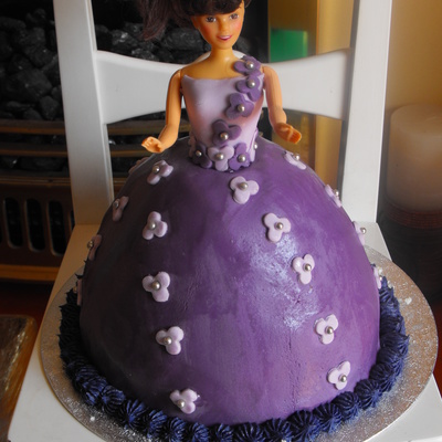 Princess Doll Cake