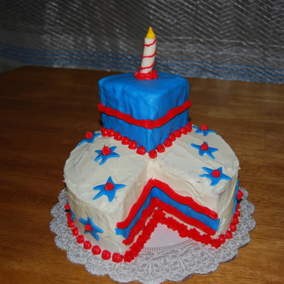 My Hubbys Birthday Cake!