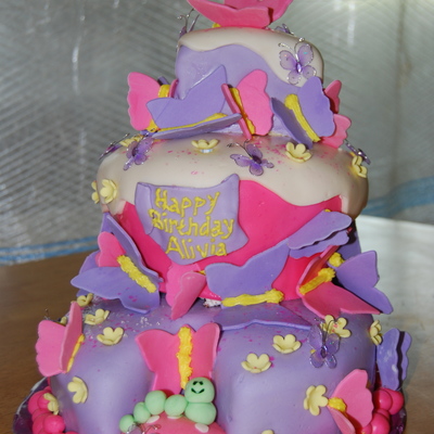 Nieces First Birthday Cake!!!